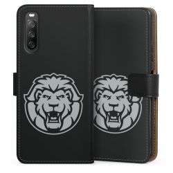 Sideflip mit langer Lasche schwarz