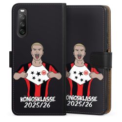 Sideflip mit langer Lasche schwarz