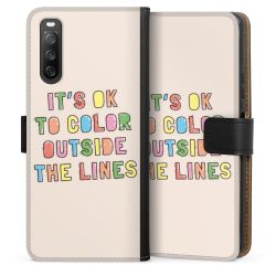 Sideflip Fodral med flap svart