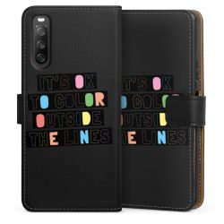 Sideflip Fodral med flap svart