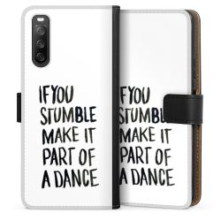 Sideflip Fodral med flap svart