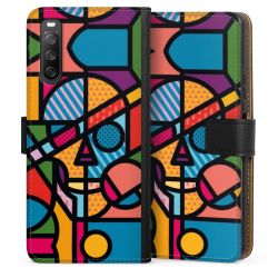 Sideflip Fodral med flap svart