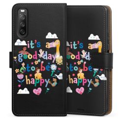 Sideflip Fodral med flap svart