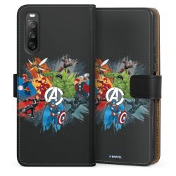 Sideflip Fodral med flap svart