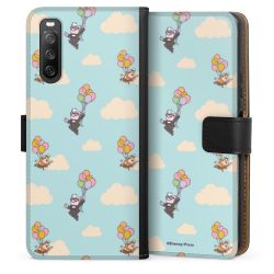 Sideflip mit langer Lasche schwarz