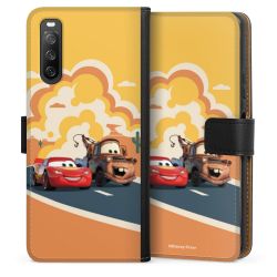 Sideflip mit langer Lasche schwarz