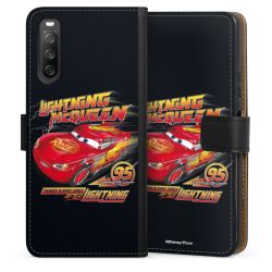 Sideflip mit langer Lasche schwarz