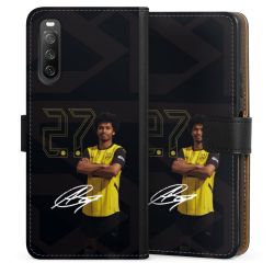 Sideflip Fodral med flap svart