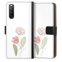 Sideflip Fodral med flap svart