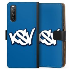 Sideflip mit langer Lasche schwarz