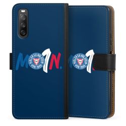 Sideflip mit langer Lasche schwarz