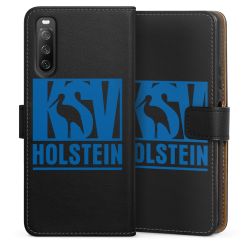 Sideflip mit langer Lasche schwarz