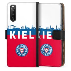 Sideflip mit langer Lasche schwarz