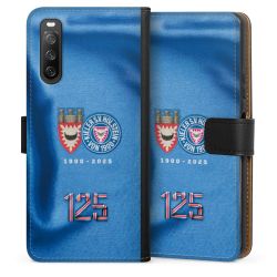 Sideflip mit langer Lasche schwarz