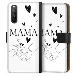 Sideflip Fodral med flap svart