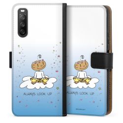 Sideflip mit langer Lasche schwarz