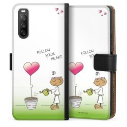 Sideflip mit langer Lasche schwarz