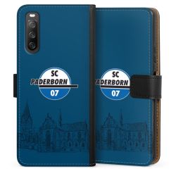 Sideflip mit langer Lasche schwarz