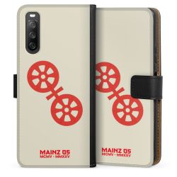 Sideflip mit langer Lasche schwarz