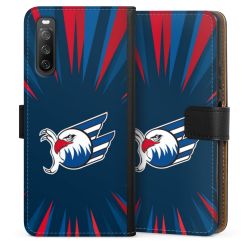 Sideflip mit langer Lasche schwarz