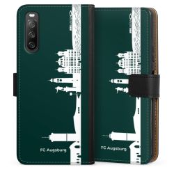 Sideflip mit langer Lasche schwarz