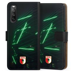 Sideflip mit langer Lasche schwarz