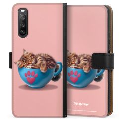 Sideflip Fodral med flap svart