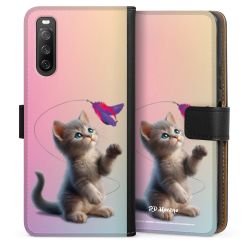 Sideflip Fodral med flap svart