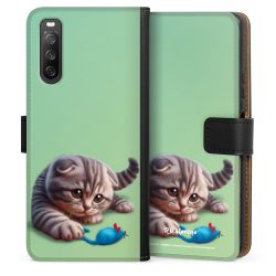 Sideflip Fodral med flap svart