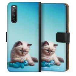 Sideflip Fodral med flap svart