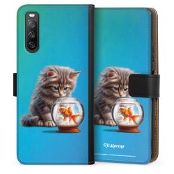 Sideflip Fodral med flap svart