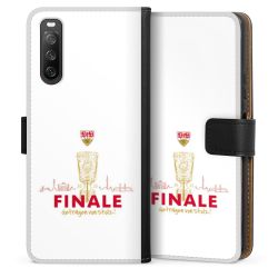 Sideflip mit langer Lasche schwarz