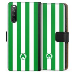 Sideflip mit langer Lasche schwarz