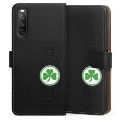 Sideflip mit langer Lasche schwarz