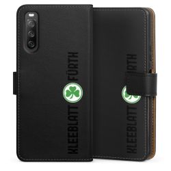 Sideflip mit langer Lasche schwarz