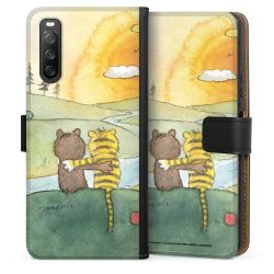 Sideflip Fodral med flap svart