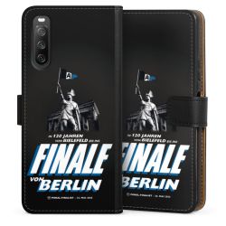 Sideflip mit langer Lasche schwarz