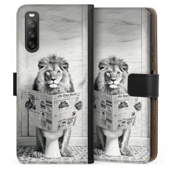 Sideflip Fodral med flap svart