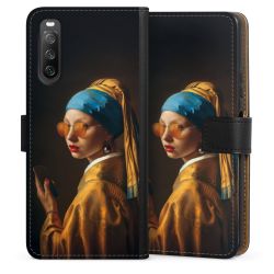 Sideflip Fodral med flap svart