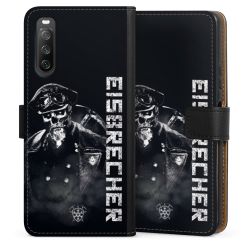 Sideflip mit langer Lasche schwarz