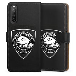 Sideflip mit langer Lasche schwarz