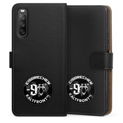 Sideflip mit langer Lasche schwarz