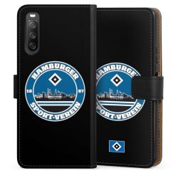 Sideflip mit langer Lasche schwarz