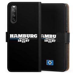 Sideflip mit langer Lasche schwarz