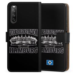 Sideflip mit langer Lasche schwarz