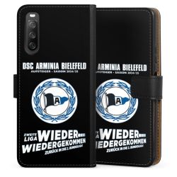 Sideflip mit langer Lasche schwarz