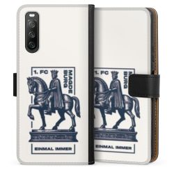 Sideflip mit langer Lasche schwarz