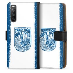 Sideflip mit langer Lasche schwarz