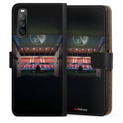 Sideflip mit langer Lasche schwarz