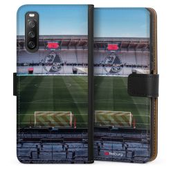 Sideflip mit langer Lasche schwarz